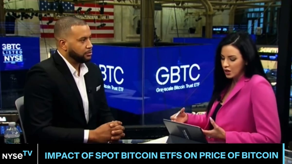 Armando interviewed on NYSE TV on the floor of the New York Stock Exchange